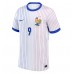 Camisa de Futebol França Olivier Giroud #9 Equipamento Secundário Europeu 2024 Manga Curta